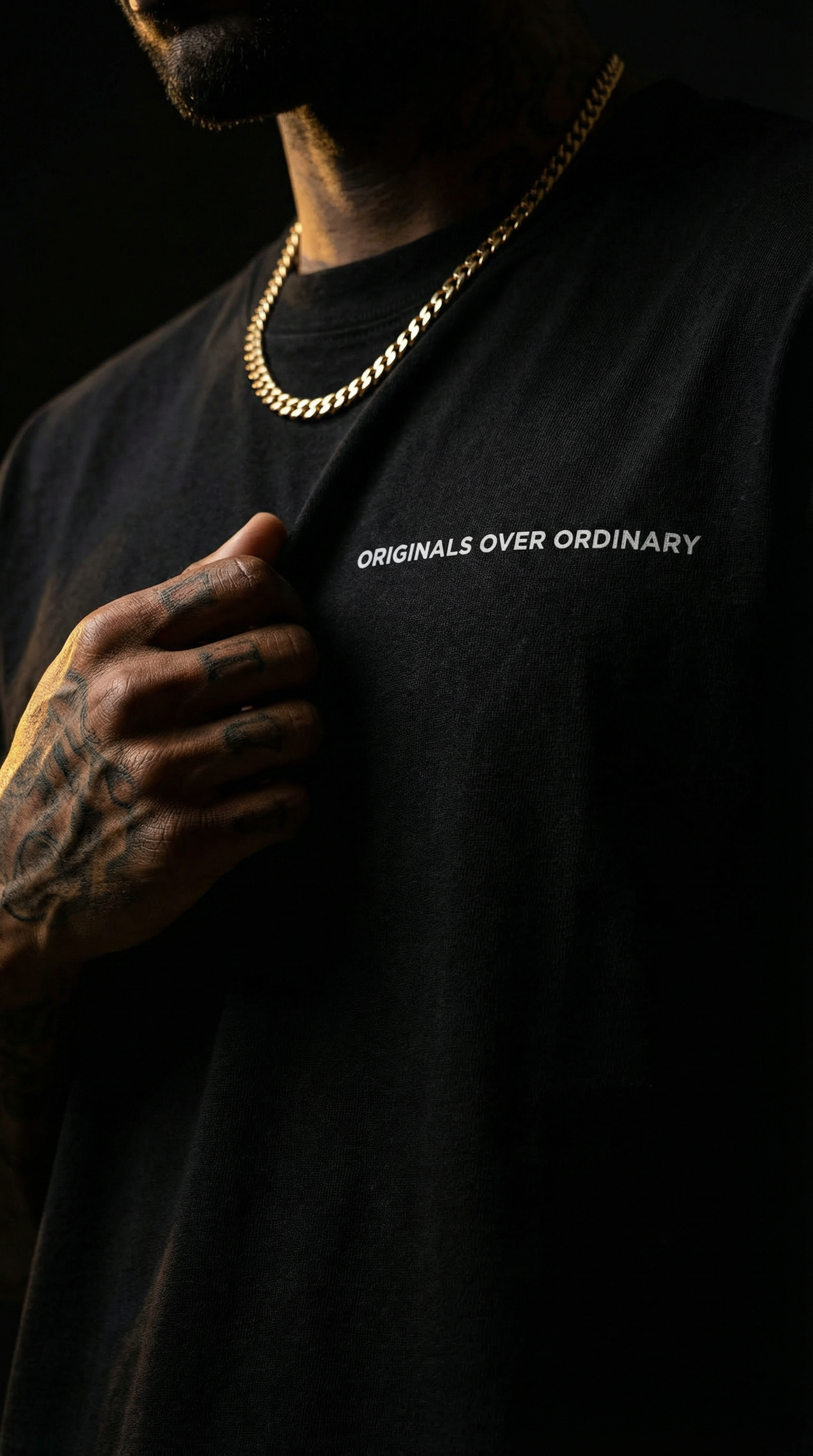 Signature Tee — Black