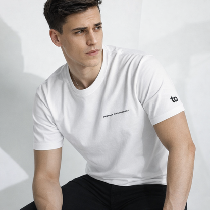 Signature Tee — White